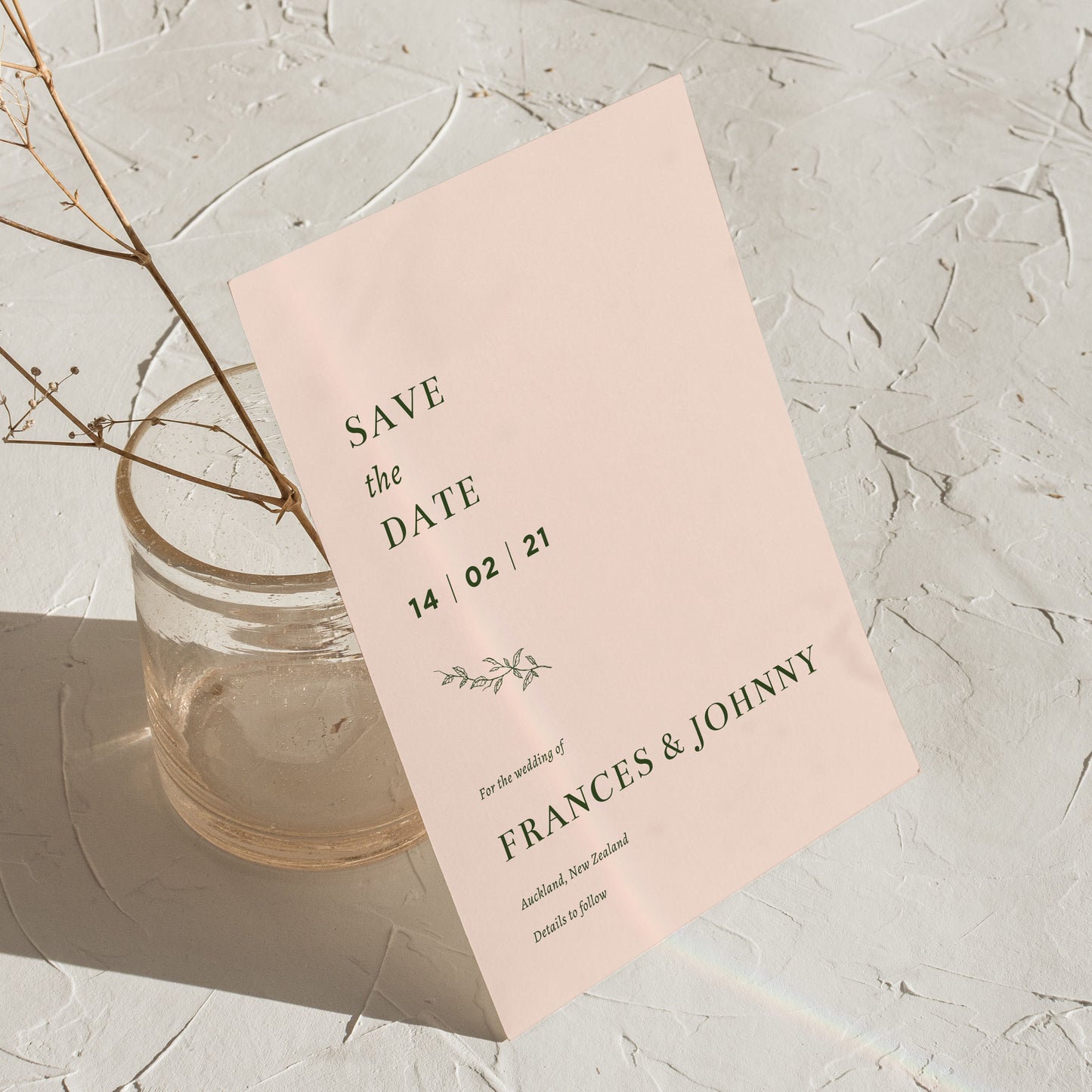 FRANCES SAVE THE DATE