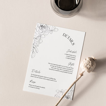 MEREDITH DETAILS CARD